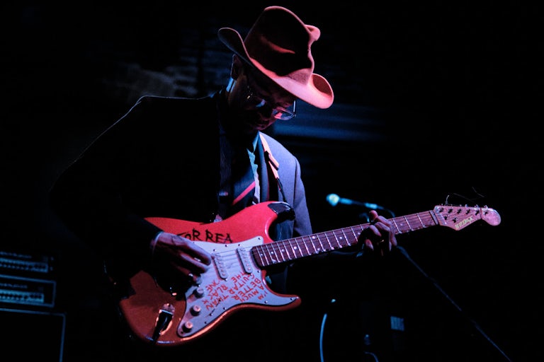 Ben "The Rebel" Wallers at Fiddlers, Bristol, November 2017. Photograph Copyright © Simon Holliday