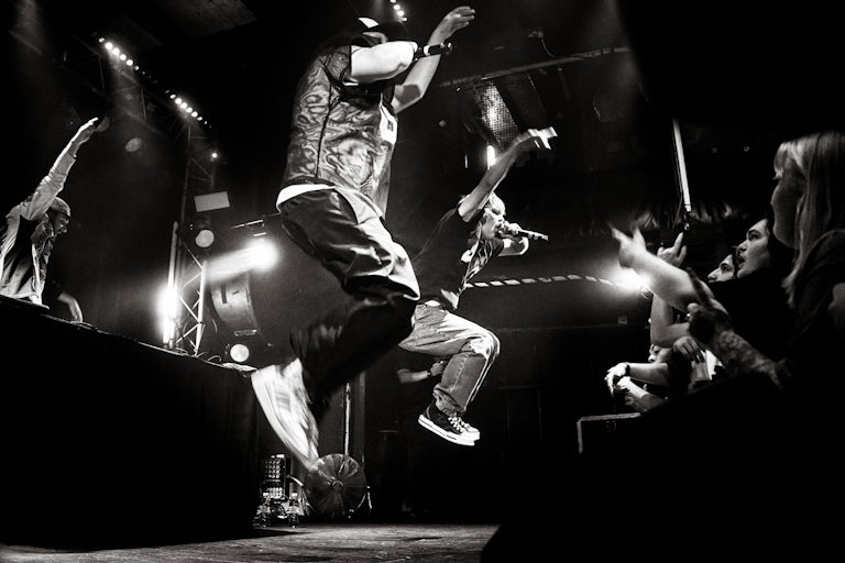 Joey Valence and Brae at Thekla, Bristol, August 2023. Photograph Copyright © Simon Holliday