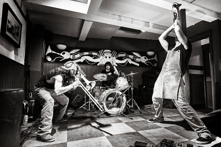 Ottone Pesante at The Old England, Bristol, February 2017. Photograph Copyright © Simon Holliday