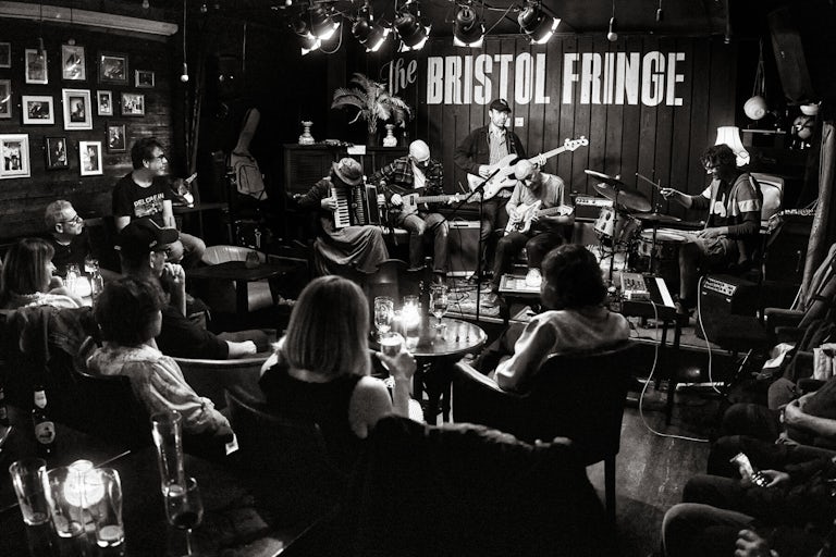 Neil Smith's 60th Birthday Jam, The Bristol Fringe, Clifton, Bristol, August 2023. Photograph Copyright © Simon Holliday