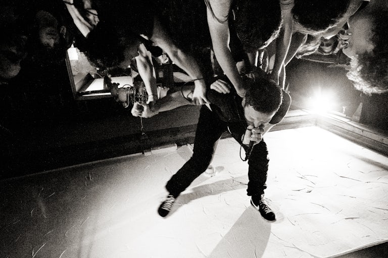 Damien Sayell / The Saint Pierre Snake Invasion at The Stag And Hounds, Bristol, October 2015. Photograph Copyright © Simon Holliday