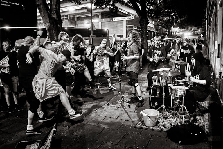 Glitchers, Frogmore Street, Bristol, July 2023. Photograph Copyright © Simon Holliday