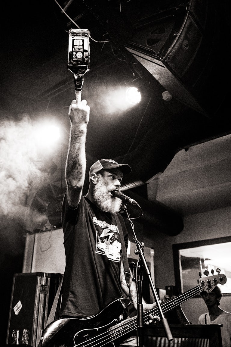 Weedeater at The Lanes, Bristol, July 2019. Photograph Copyright © Simon Holliday