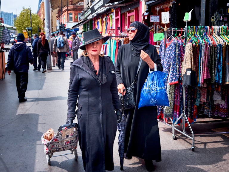 Whitechapel, London, May 2015. Photograph Copyright © Simon Holliday