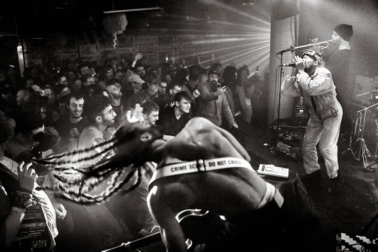 Pink Siifu and Negro 6 at Strange Brew, Bristol, November 2021. Photograph Copyright © Simon Holliday